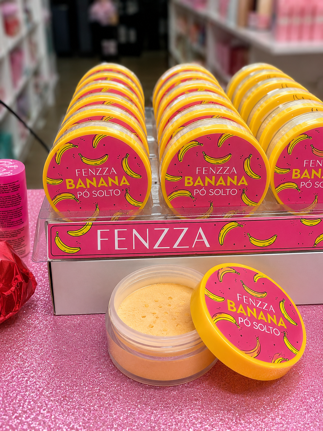 Pó Solto Banana Fenzza Acabamento Aveludado
