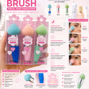 Pincel Esponja para Maquiagem Make Up Brush