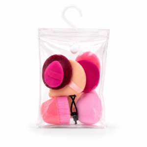 Kit de Esponjas para Maquiagem com Necessaire