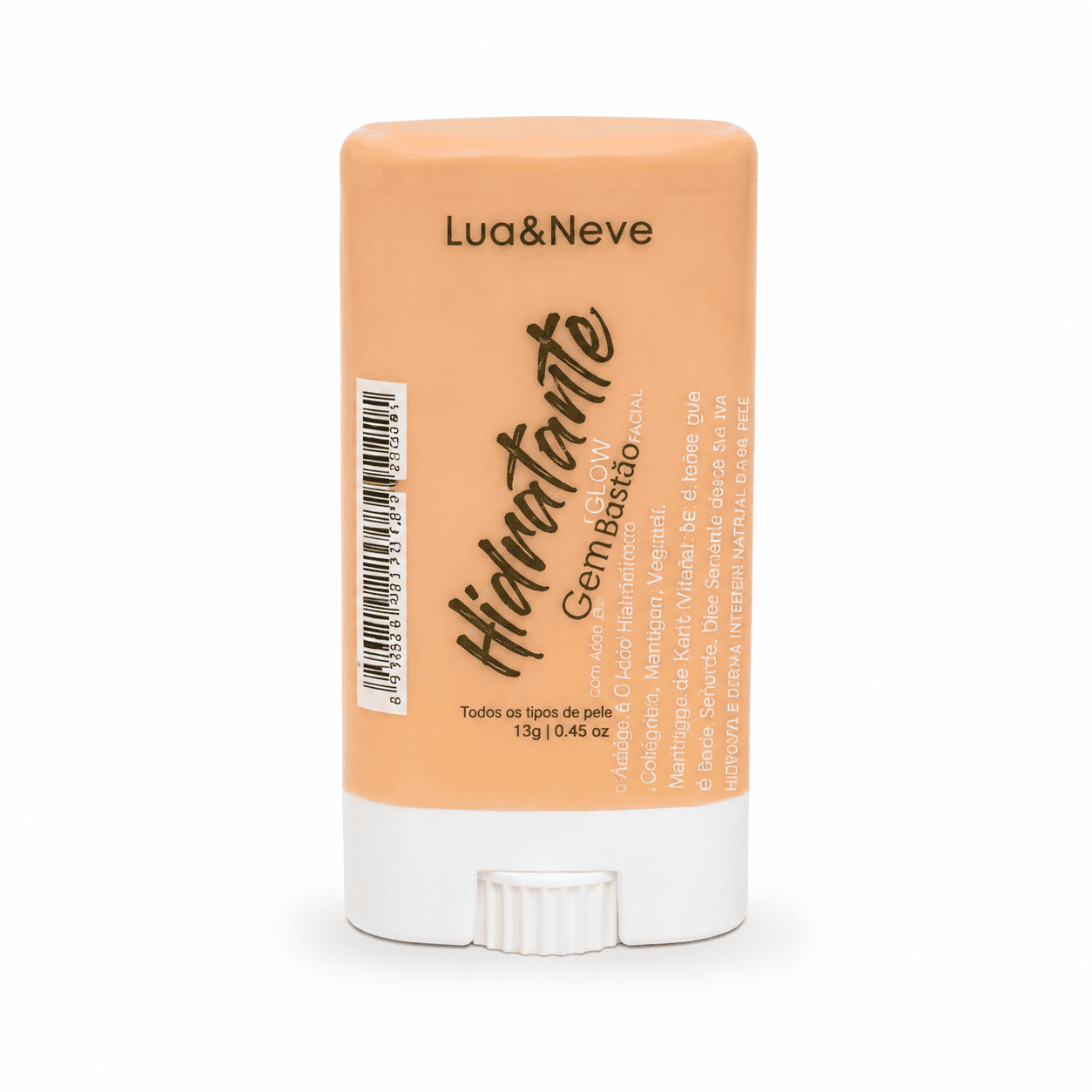 Hidratante Facial em Bastão Lua&Neve Glow