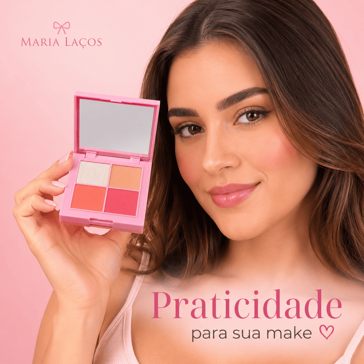 Blush Compacto Bobbi Rara 4 em 1 com Espelho - Imagem 3