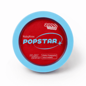 Blush Ruby Rose Popstar Vermelho Compacto