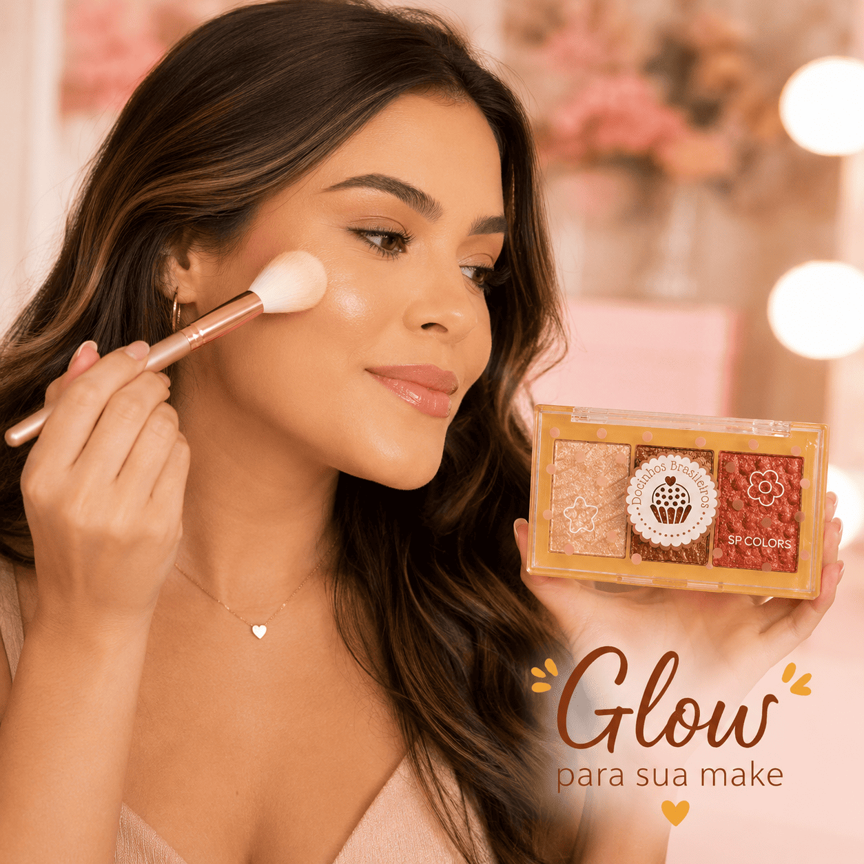 Paleta Iluminador SP Colors Trio Glow - Imagem 2