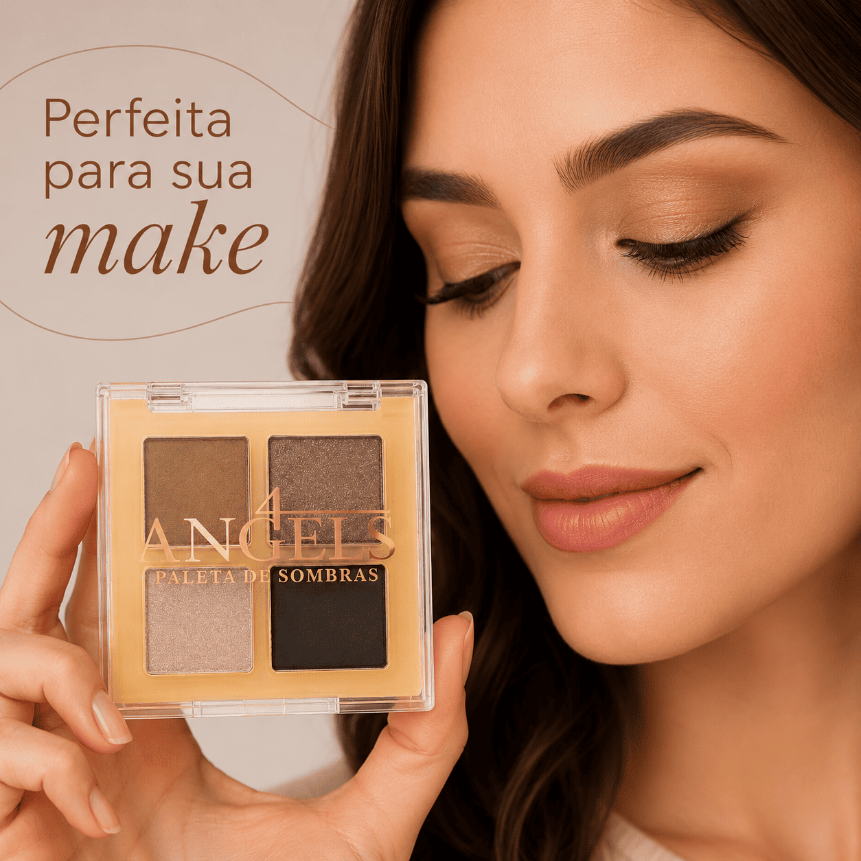 Paleta de Sombras Angels 4 Cores Pigmentadas - Imagem 7
