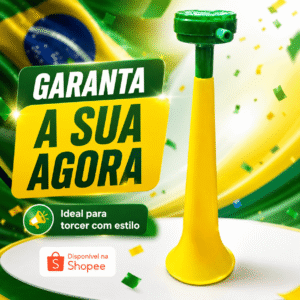 Buzina Torcida do Brasil Verde e Amarela