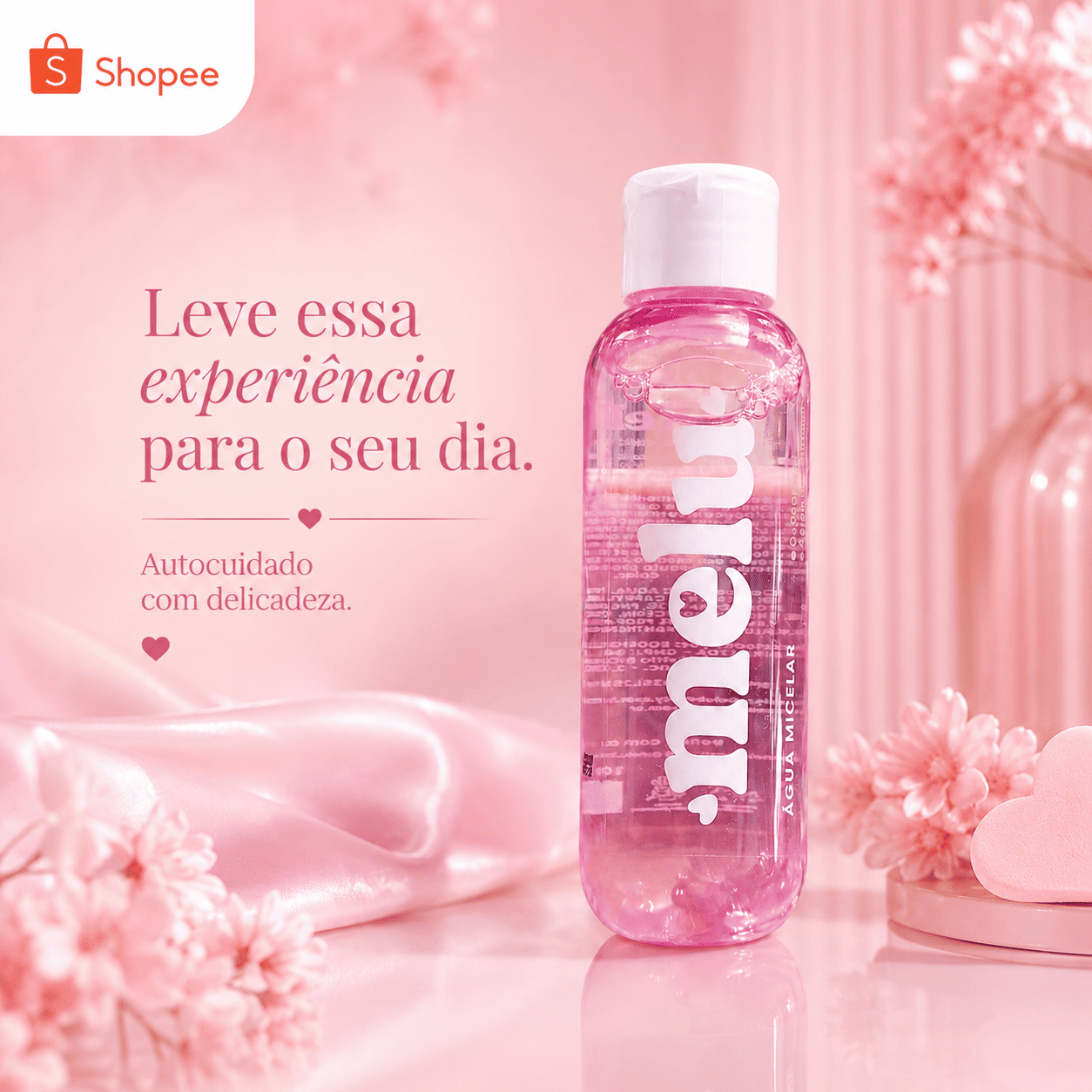 Água Micelar Melu Limpeza Facial - Imagem 4