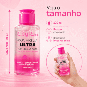 Água Micelar Ruby Rose Ultra Facial